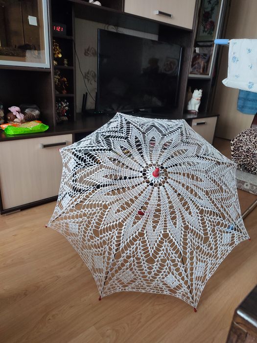 Зонт для лета самовязка