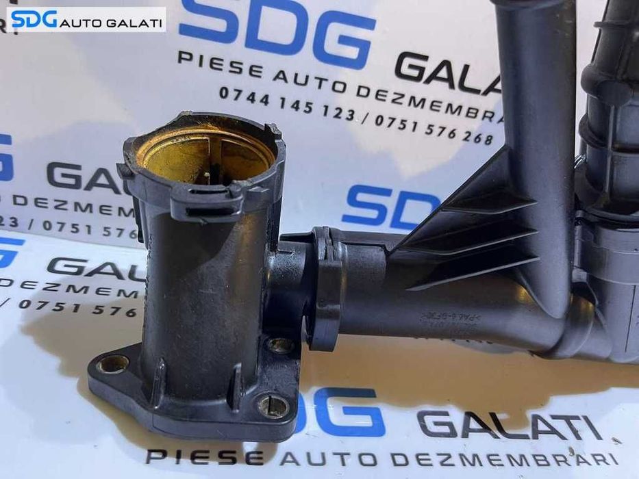 Tub Tubulatura Corp Carcasa Termostat Apa Motor VW Tiguan 2.0 TDI CUVE CUVC CUWA 2012 - 2018 Cod 04L121026F