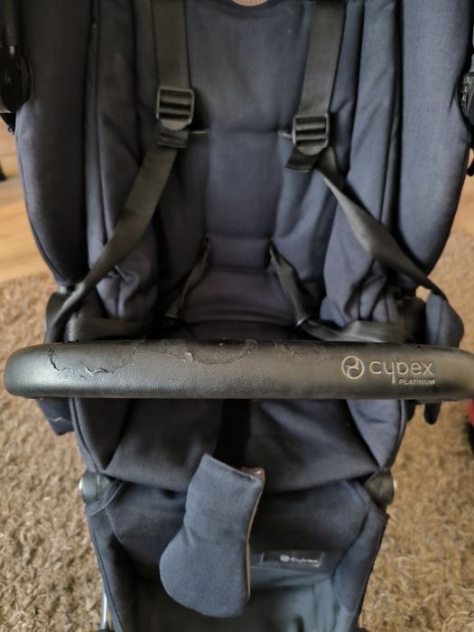 Cybex Priam пълен комплект шаси, зимен и летен кош + кош за автомобил