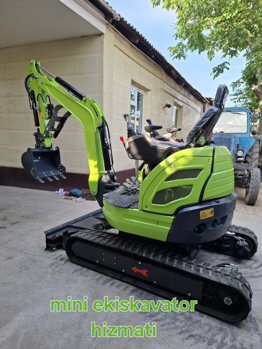 pashti yangi 50 soat ishlagan mini ekiskavator
