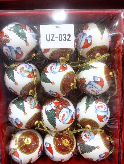 Новогодние шары на еклу