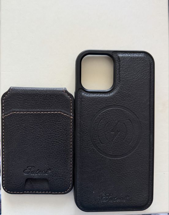 Кълъф за 12pro+мини портфейл за карта