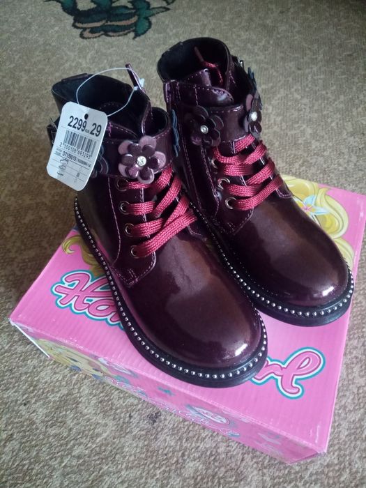 Ботинки для девочки