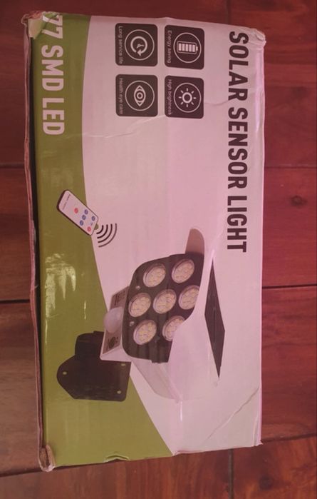 Lampa cu panou solar