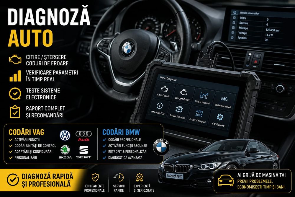Diagnoza auto - deplasare in zona Afumati