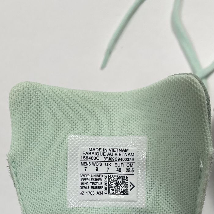 Convers One Star Low: Mint Foam