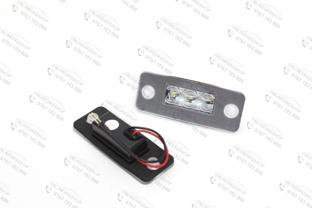 Set lampi LED numar Audi A8 D3 2002-2010