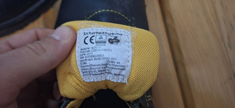 Работни обувки Black Night