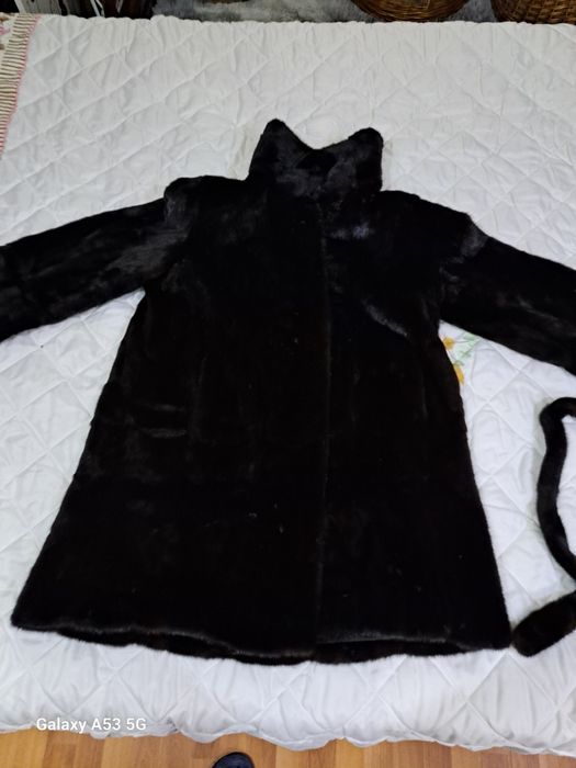 Haină de blana naturala vizon