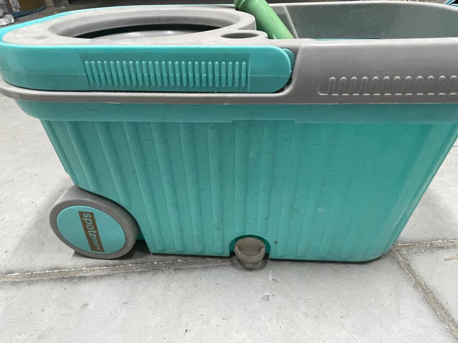 Spin Mop with Big Wheel