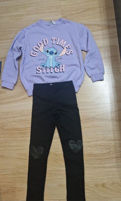 Н&M нов комплект блуза и клин