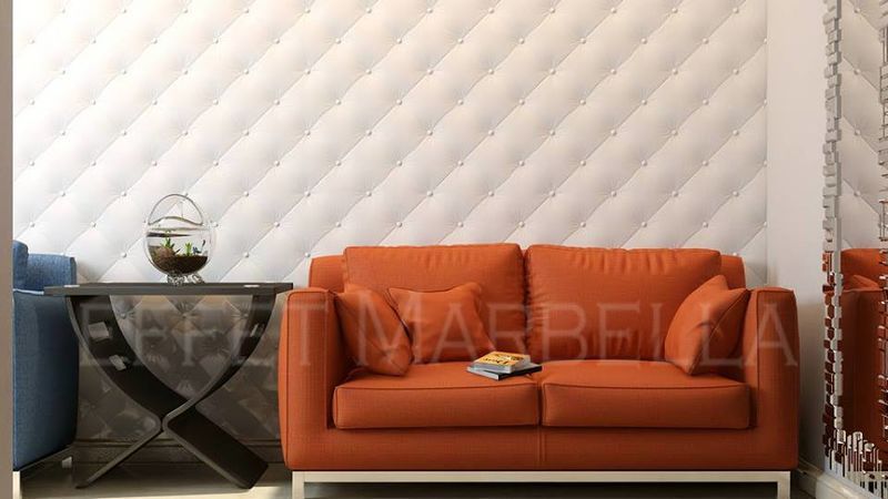 Декоративни 3D панели - 3д гипсови панели, облицовки за стени 0099