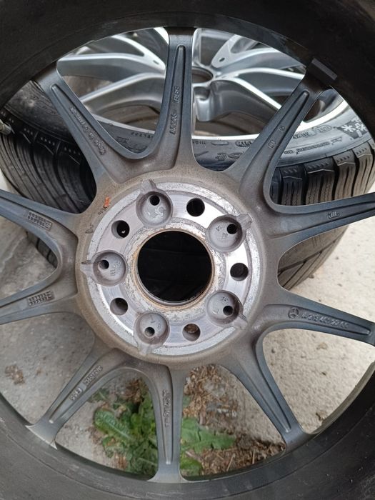 MERCEDES 19 цола 5x112 джанти + гуми 63 AMG W213 W222 W212 W205