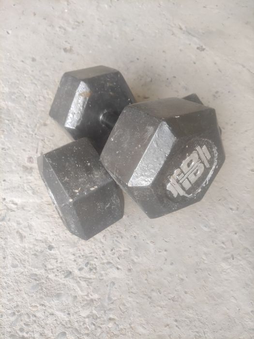 Gantel 15 kg dan 2 ta