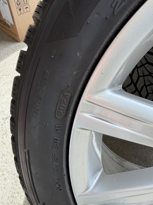 Джанти 18 5х112 Ауди с нови гуми 245 45 18 Ханкок