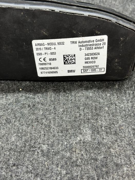 Airbag scaun sofer Bmw X5 G05 X6 G06 X7 G07