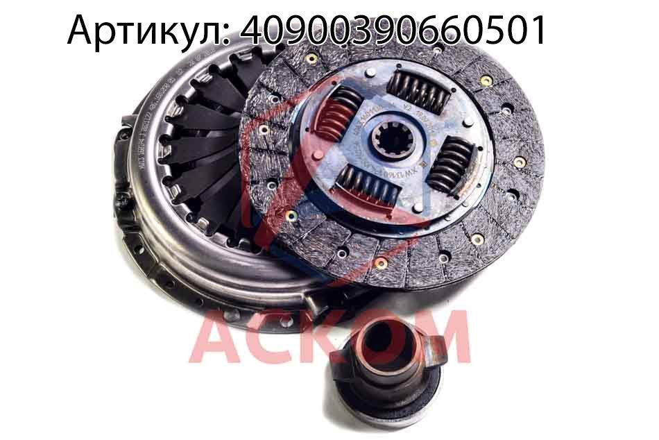 комплект сцепления 3741 (дв.4091) / хантер (уаз оригинал)