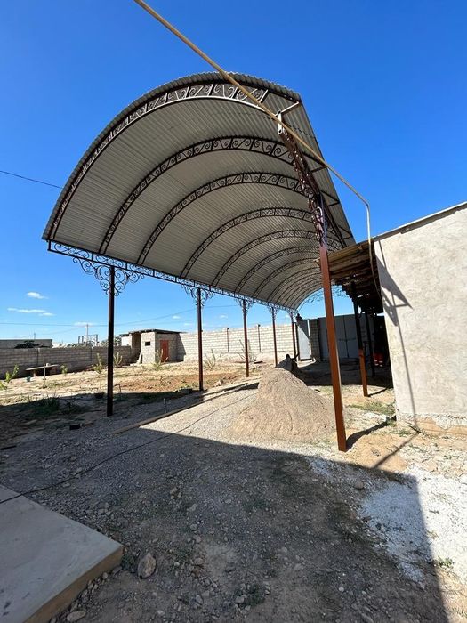 Навес шарбак рещетка