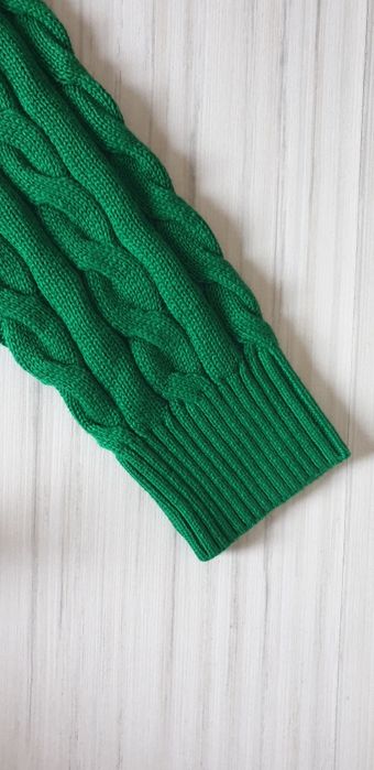 POLO Ralph Lauren Cable Cotton / Knit / L НОВО! ОРИГИНАЛ Мъжки Пуловер