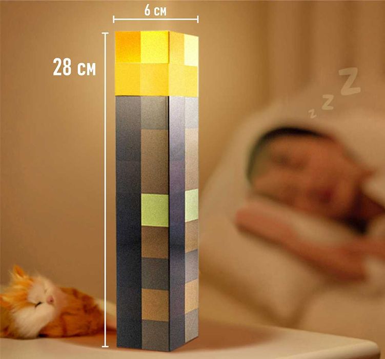 Майнкрафт Факла Лампа - (Minecraft Torch)