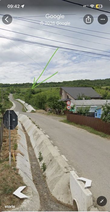 Lot teren, 440 m langa padure, Tomesti- sat Chiperesti