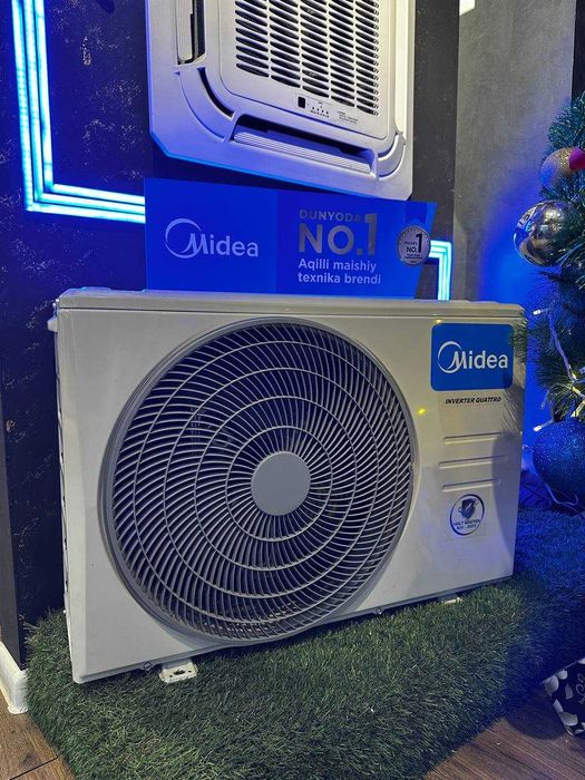 Мулти сплит тизими система инвертор Midea оригинал кафолат доставка