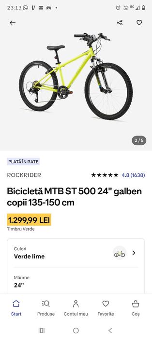 Bicicleta copii 24’’