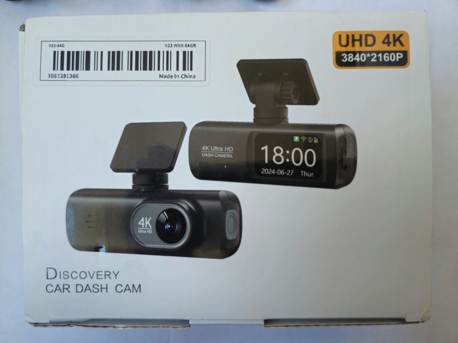 Camera Auto Video 4K,Wifi,Card 64Gb,Cititor Card Sd,Incarctar.