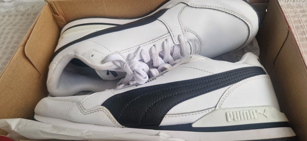 Кроссовки Puma ST Runner v3 L белые 43 размер