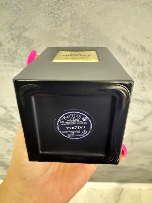 Armani Privé Cuir Amethyste EDP 100ml, nou, 100% original, batch code