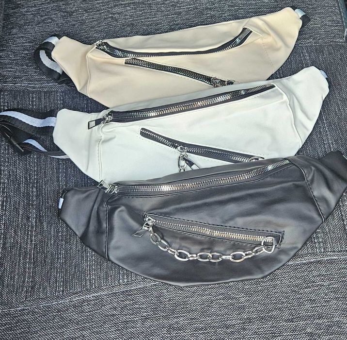 Женская сумка через плечо , бананка , поясная сумка