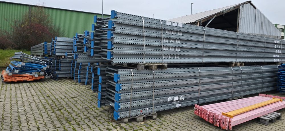 Vand rafturi metalice profesionale reglabile pentru euro paleti