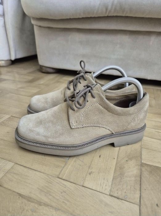Pantofi Derby FRAU Italia, Comfort-Tech Air-Moka - 39 (25 cm)