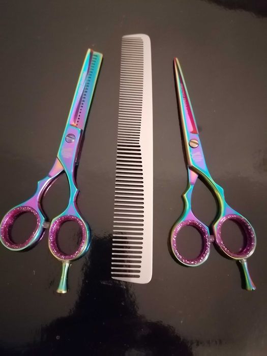 Set Foarfeci profesionale jaguar tuns filat pieptăn 5,5