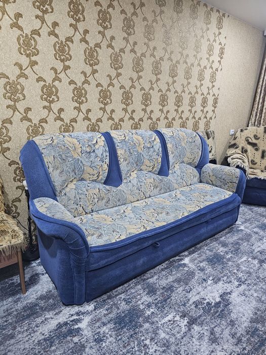 Продаются диваны 1+2+3  б/у