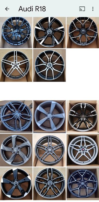 Jante aliaj ușor - Noi