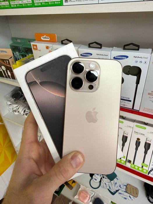 iPhone 16 Pro 128Gb 99% dual sim karobka daqument