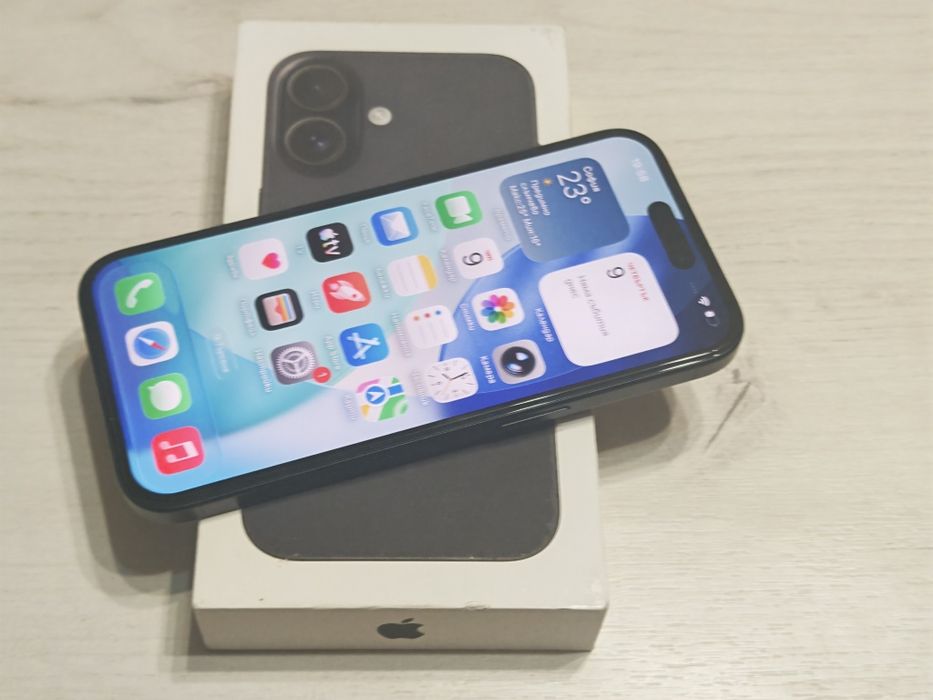 iPhone 16 128 GB  Като нов Гаранция