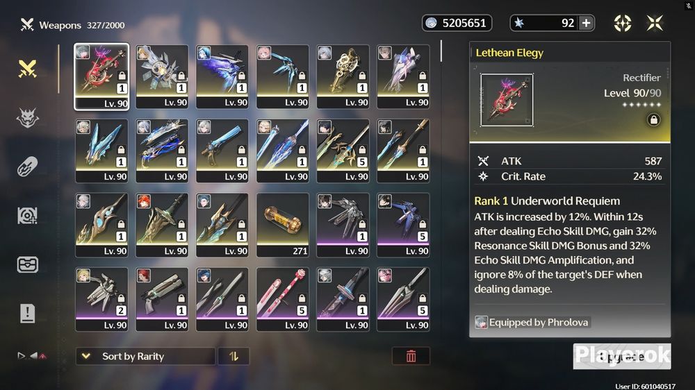 Wuthering waves account