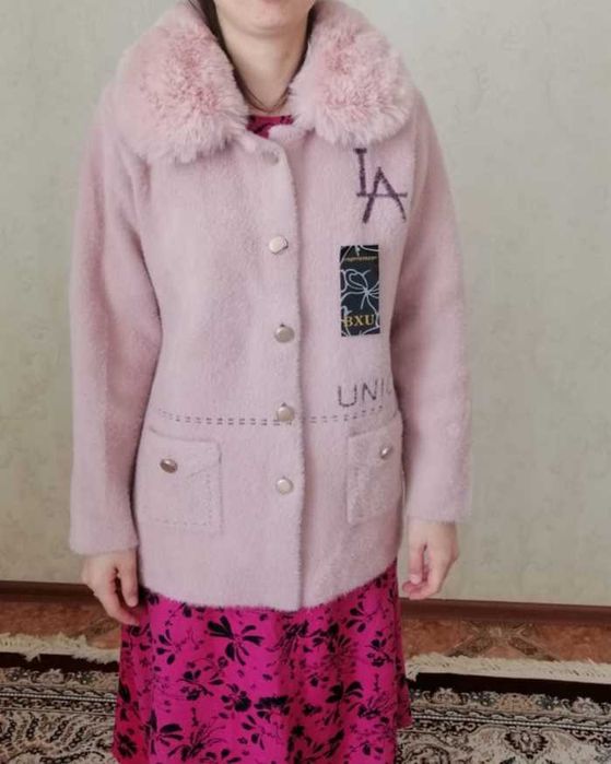 Пальто, эко шуба