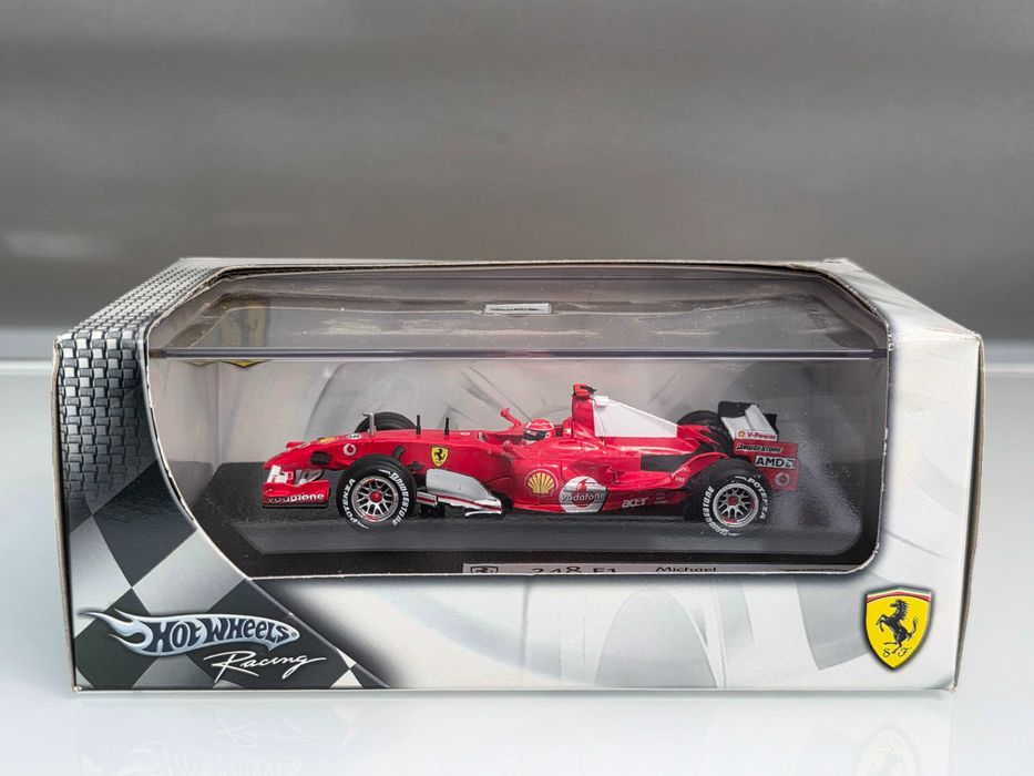 Macheta Auto 1/43 Hotwheels Ferrari 248 F1 Michael Schumacher Formula 1