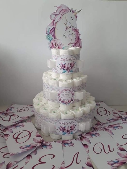 Торта от памперси