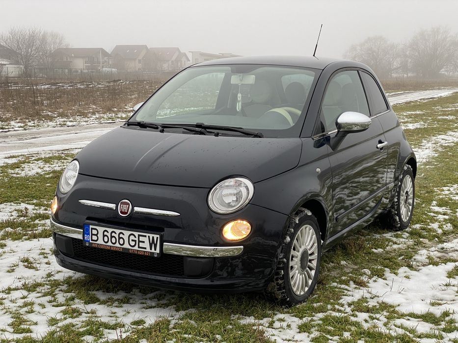 Fiat 500 1.2 benzina panoramic 2010