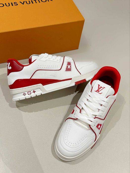 Clasic Roșu #54 LV Bărbați Femei Pantofi