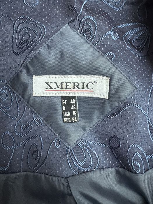 Жакет вечерний темно синий