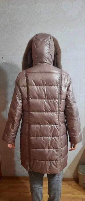 Зимняя удлинённая куртка