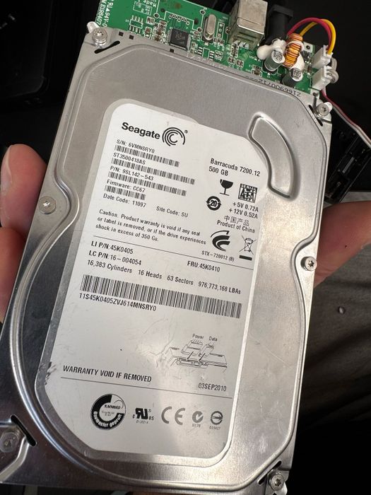 Hard extern capacitate 500 Gb