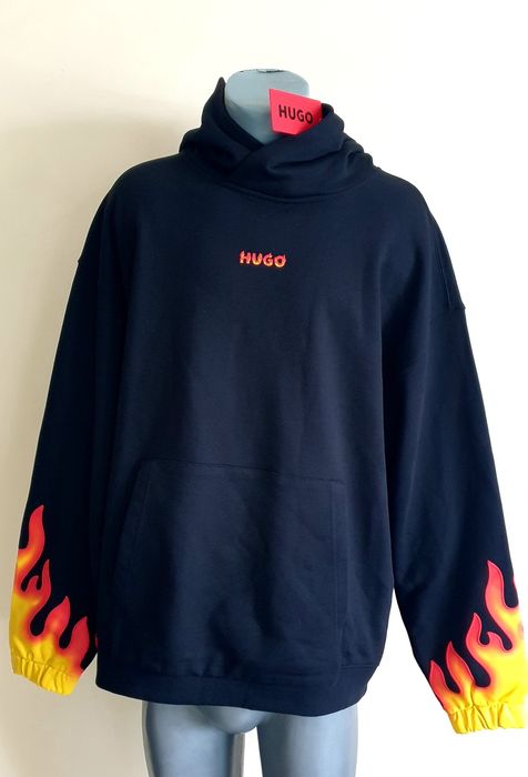 Hugo Boss HUGO Droma Oversize  Hoodie XL НОВО ОРИГИНАЛ Мъжки Суичер