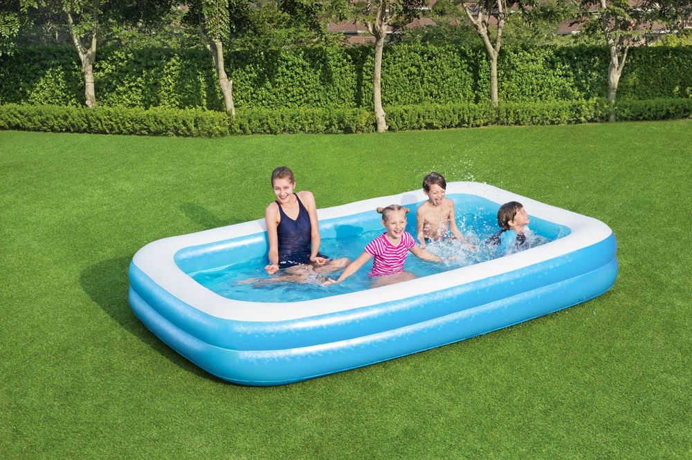 Piscina pentru familie, Bestway, dreptunghiulara, 305 x 183 x 46 cm