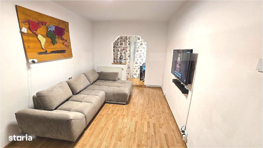 Apartament de vanzare, decomandat, 45 mp utili, 2 balcoane, loc de par